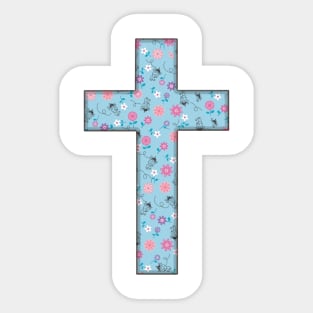 Christian Cross Sticker